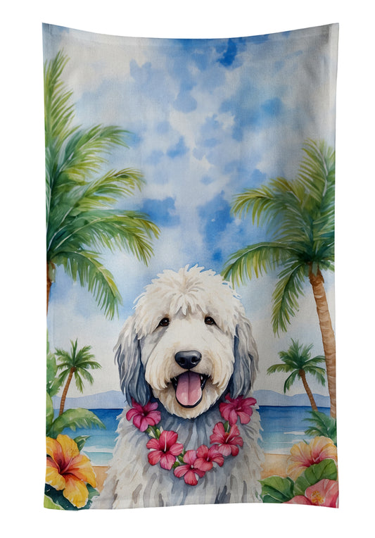 Buy this Komondor Luau Kitchen Towel