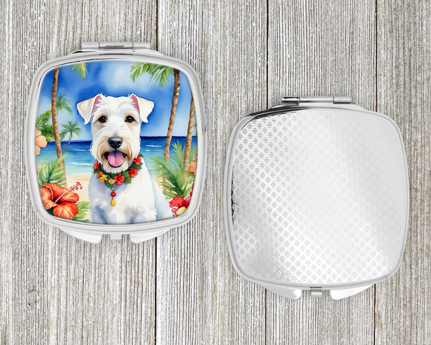 Sealyham Terrier Luau Compact Mirror