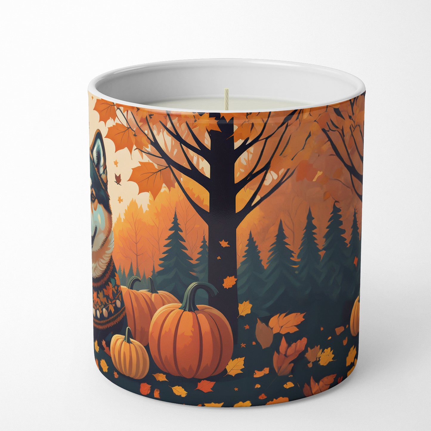 Akita Fall Decorative Soy Candle