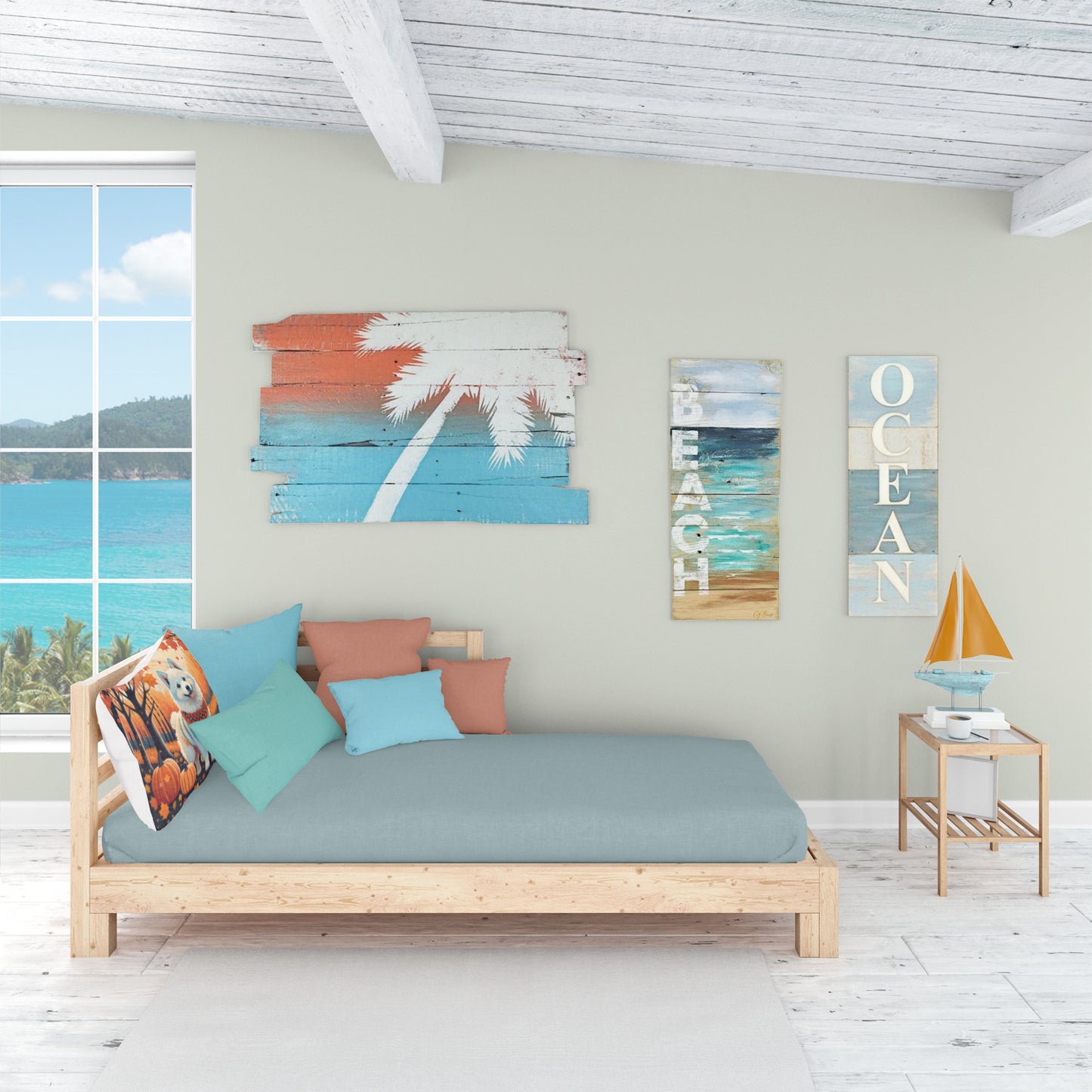 American Eskimo Fall Standard Pillowcase