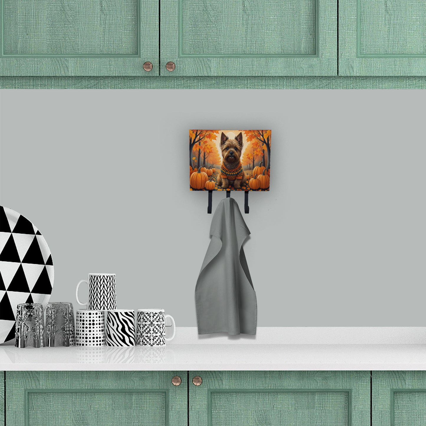 Cairn Terrier Fall Leash or Key Holder