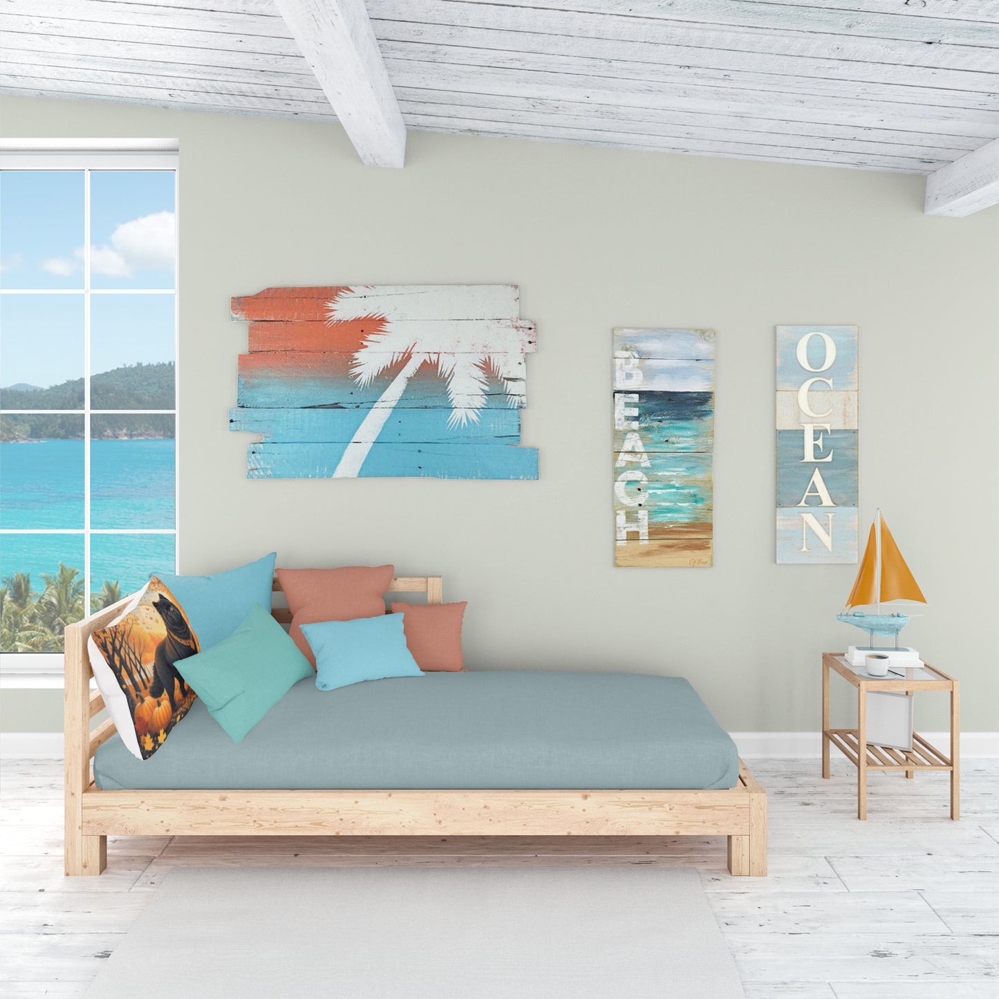 Black Chow Chow Fall Standard Pillowcase