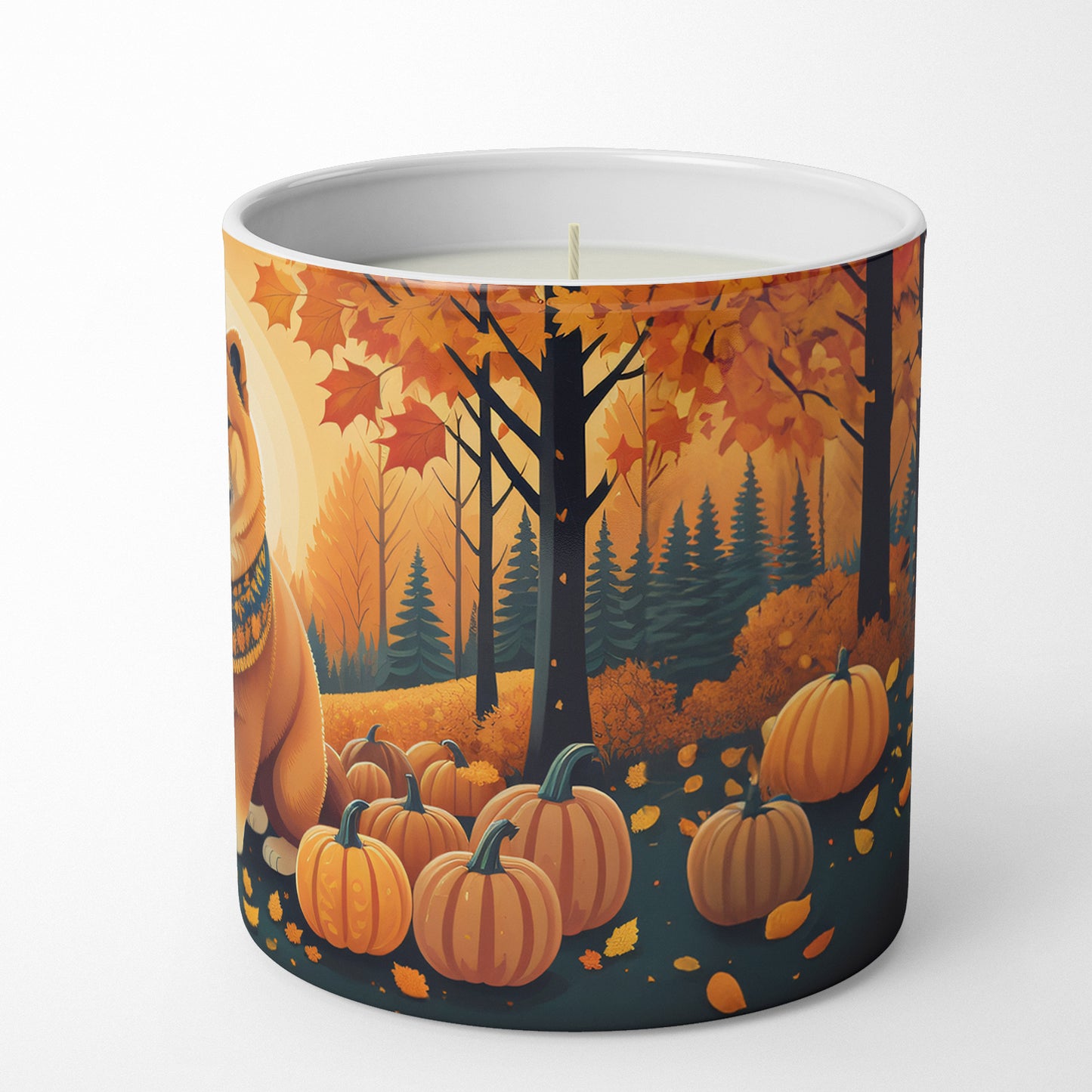 Chow Chow Fall Decorative Soy Candle