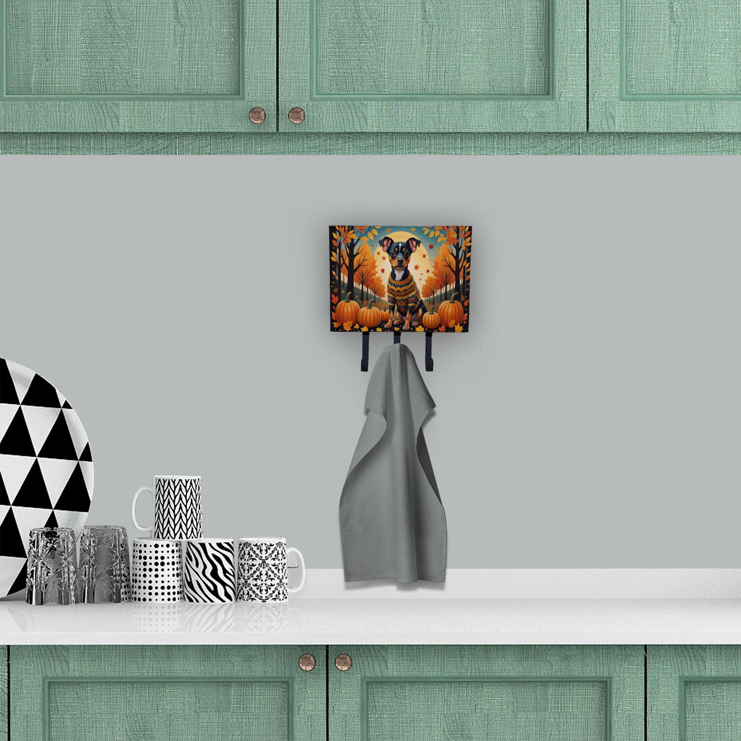 Miniature Pinscher Fall Leash or Key Holder