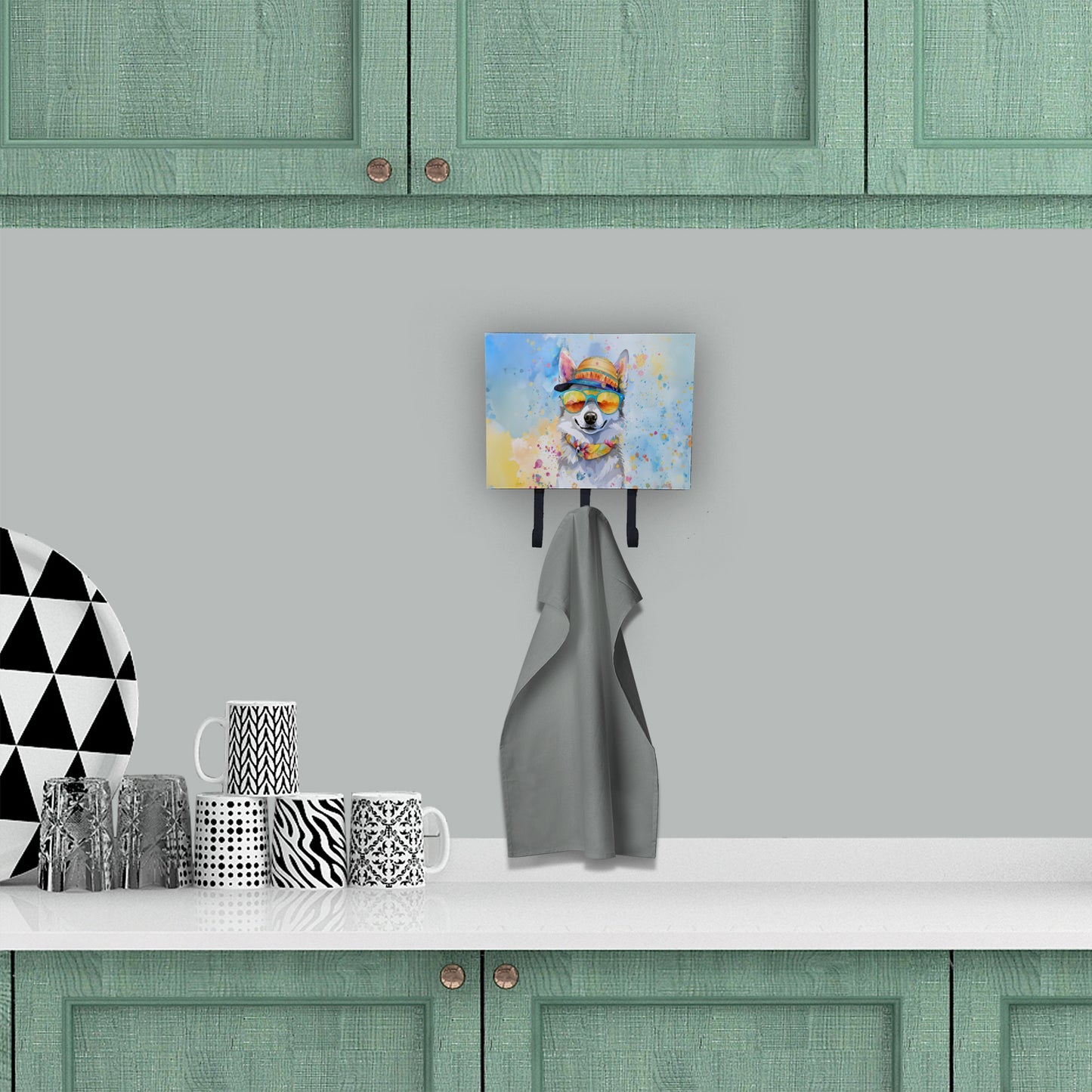 Alaskan Klee Kai Hippie Dawg Leash or Key Holder