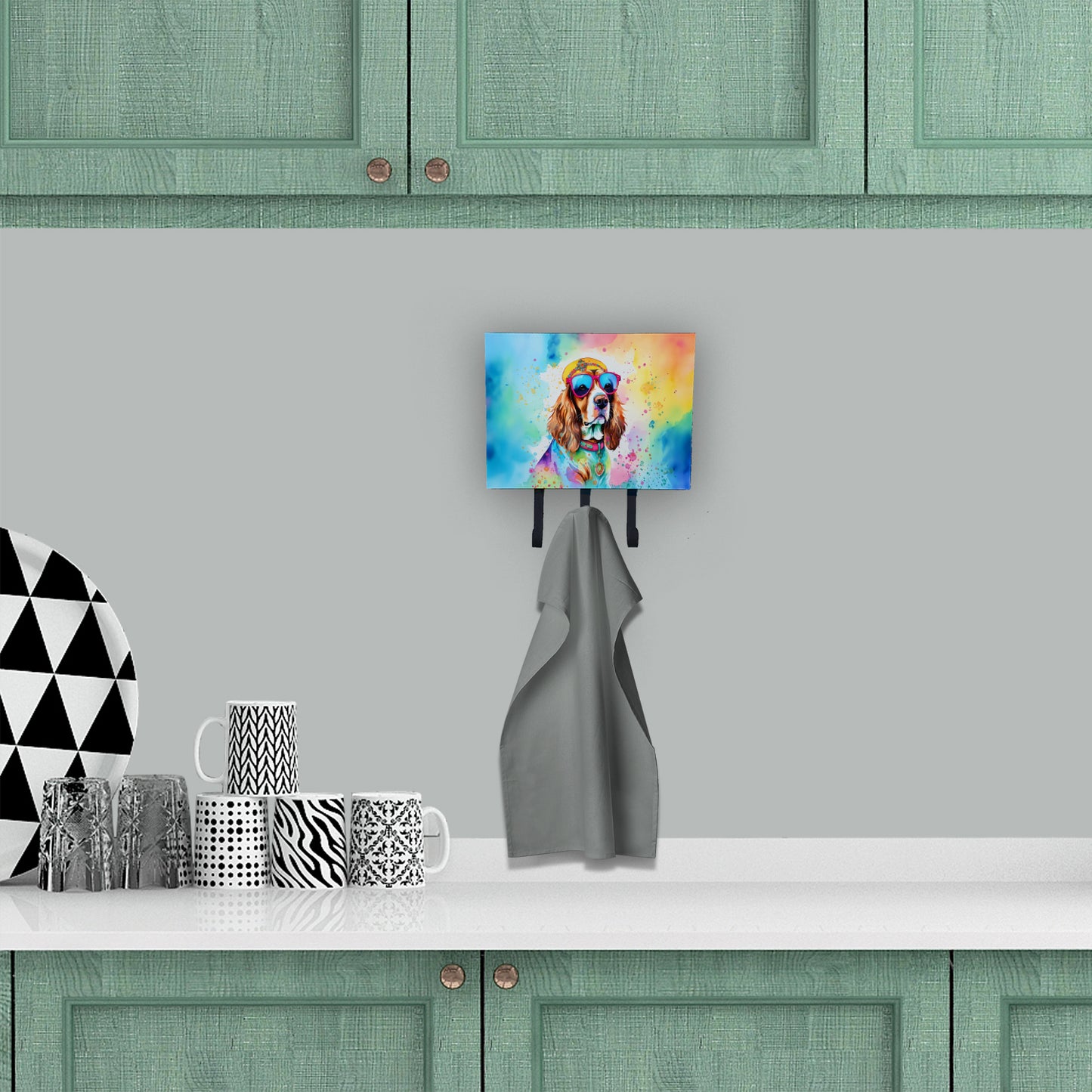 Cavalier Spaniel Hippie Dawg Leash or Key Holder