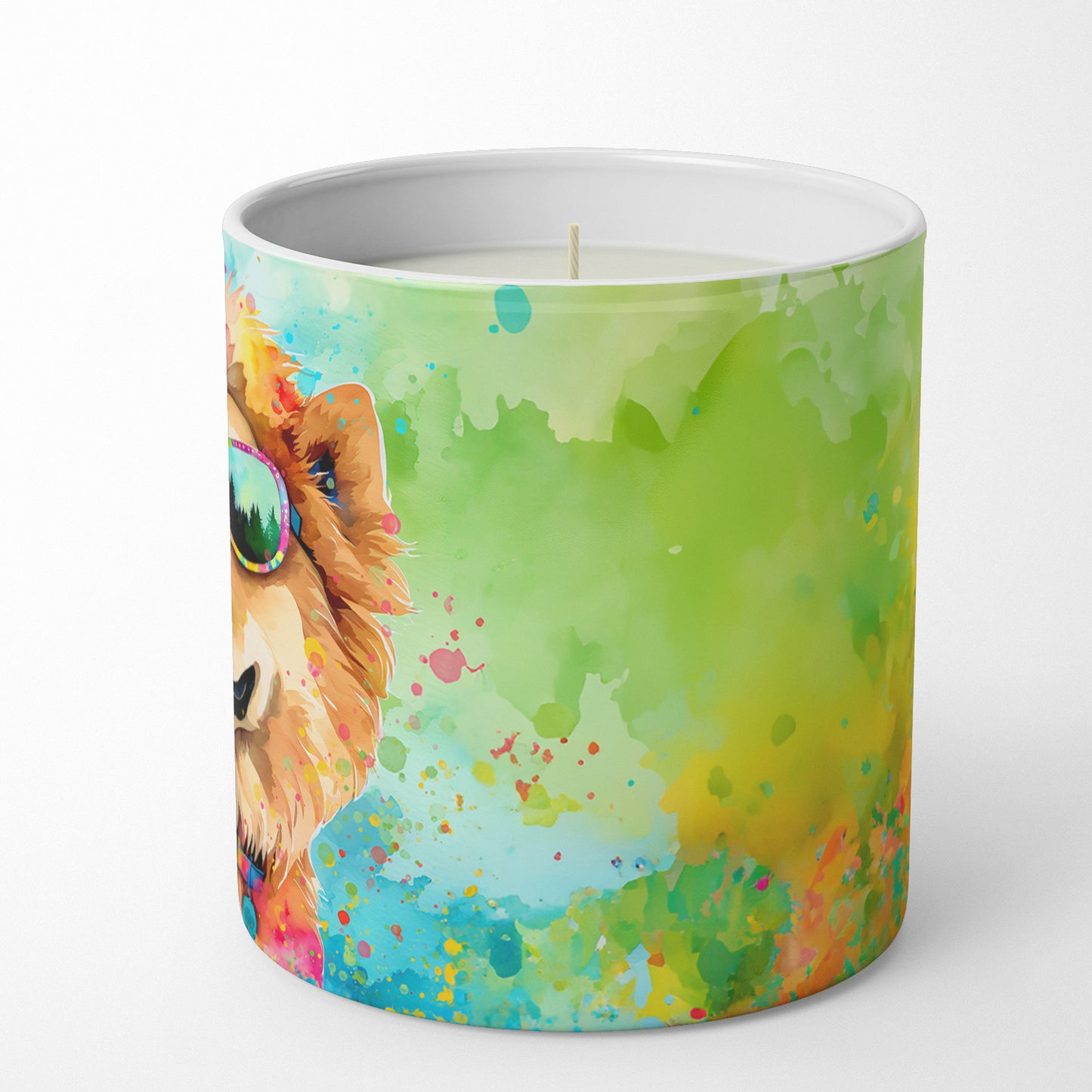 Chow Chow Hippie Dawg Decorative Soy Candle