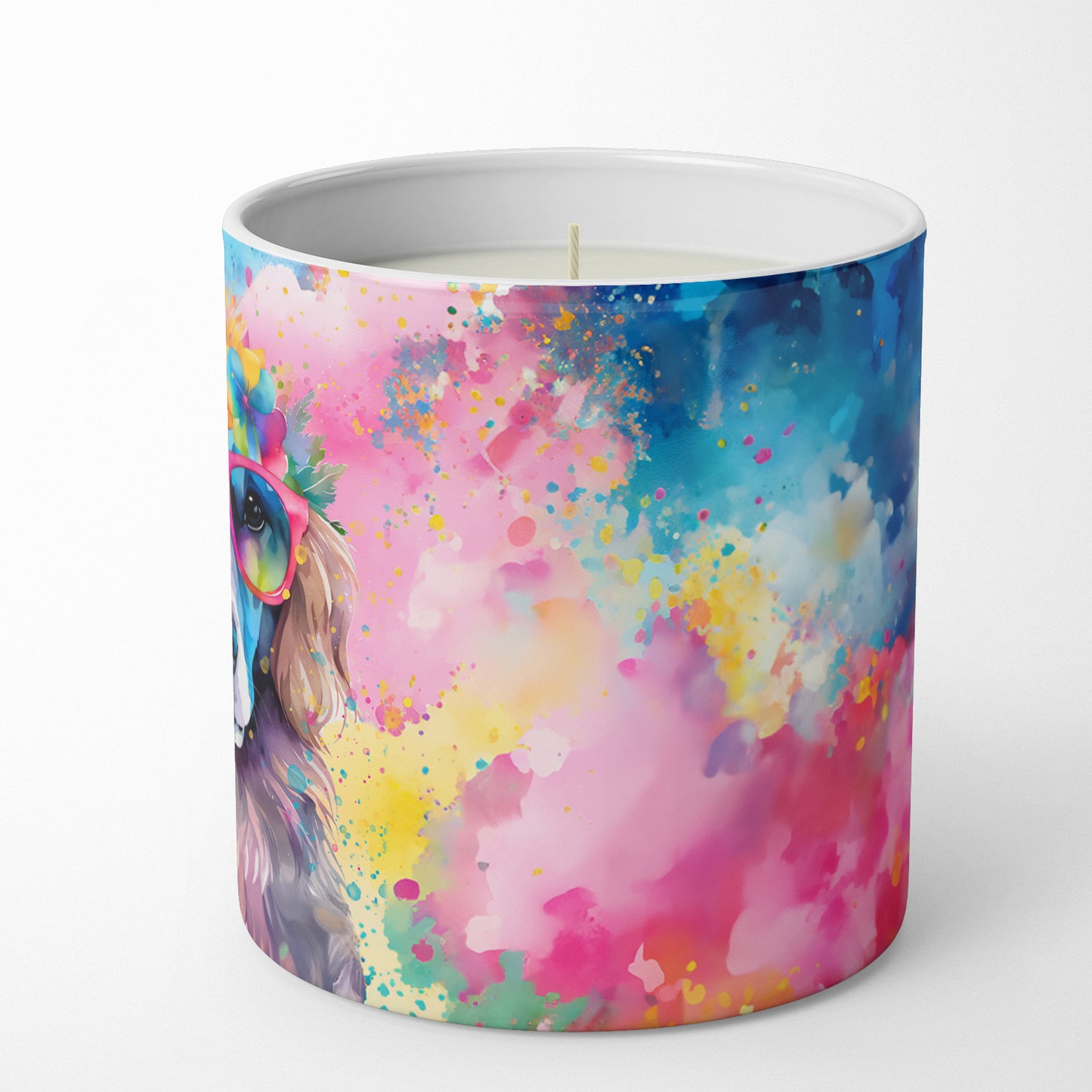 Poodle Hippie Dawg Decorative Soy Candle