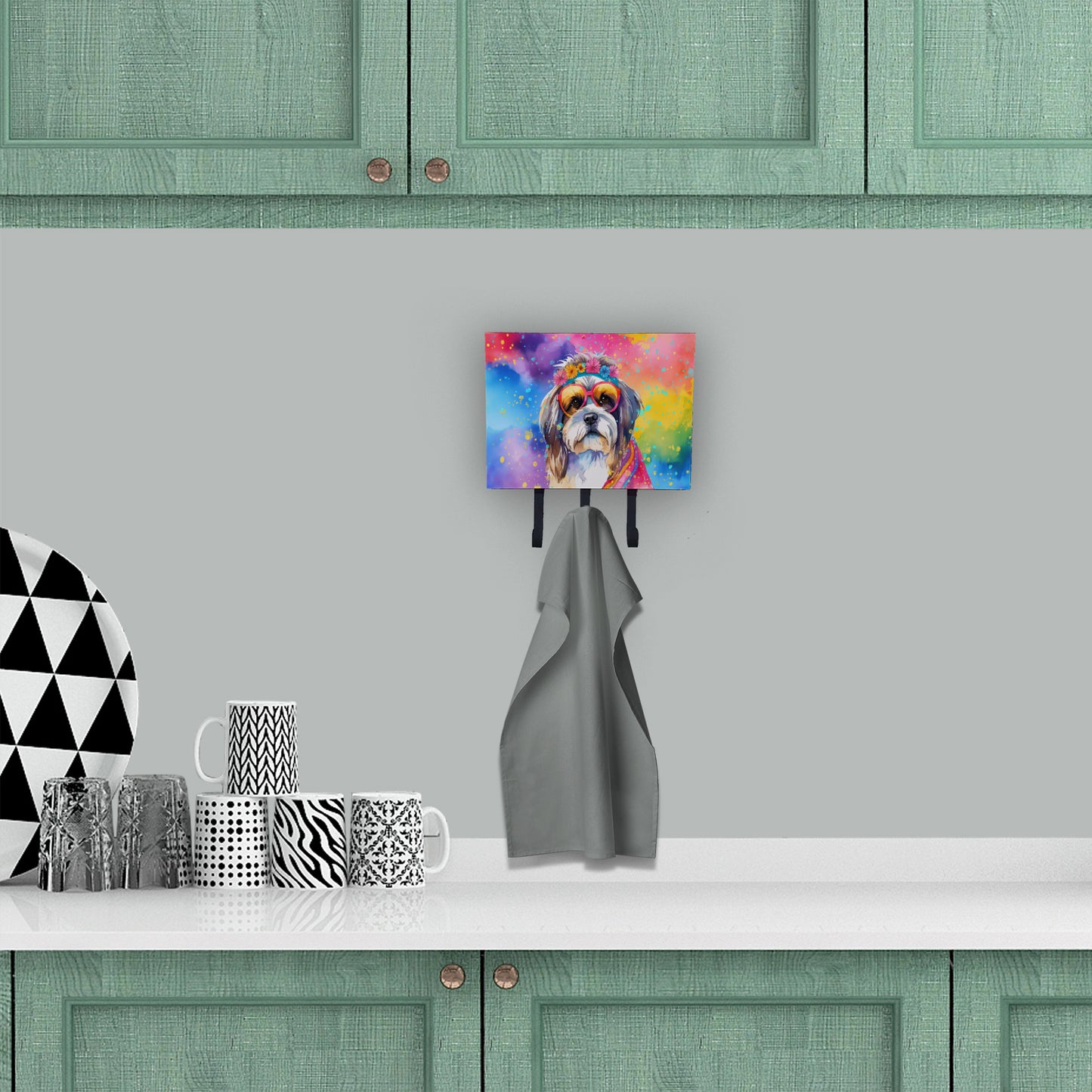 Shih Tzu Hippie Dawg Leash or Key Holder