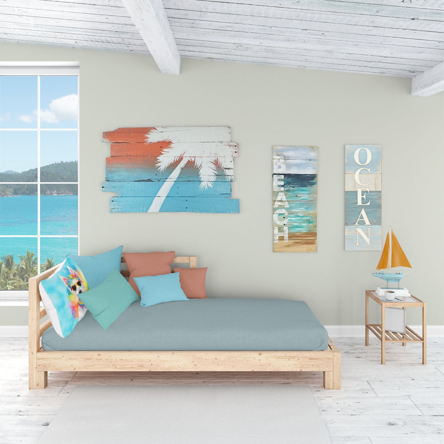 Westie Hippie Dawg Standard Pillowcase