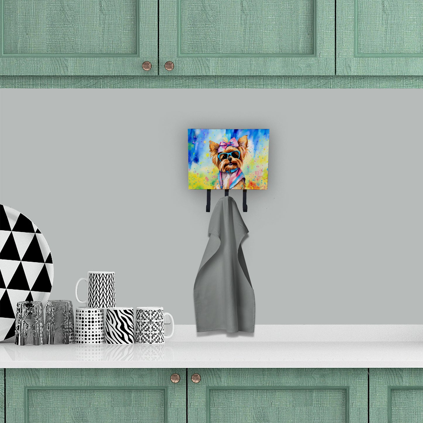 Yorkshire Terrier Hippie Dawg Leash or Key Holder