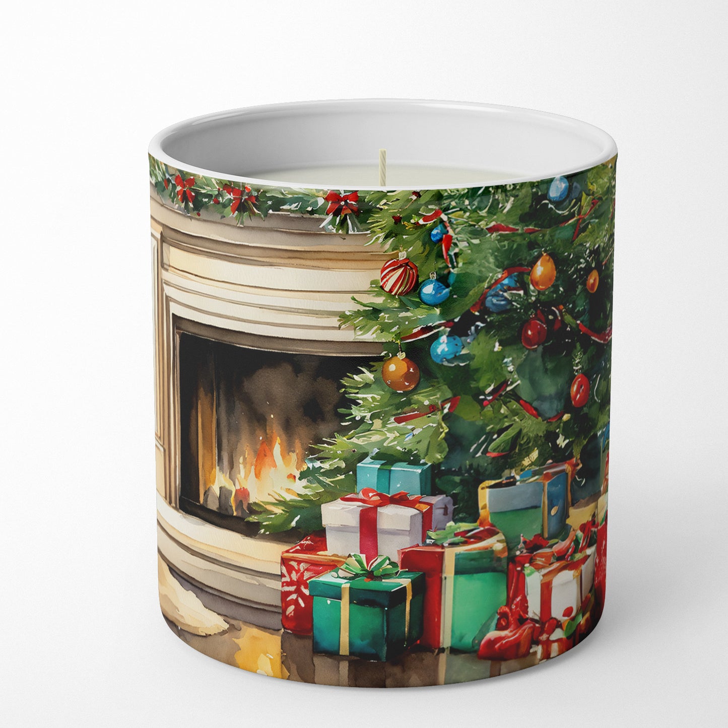 Affenpinscher Cozy Christmas Decorative Soy Candle