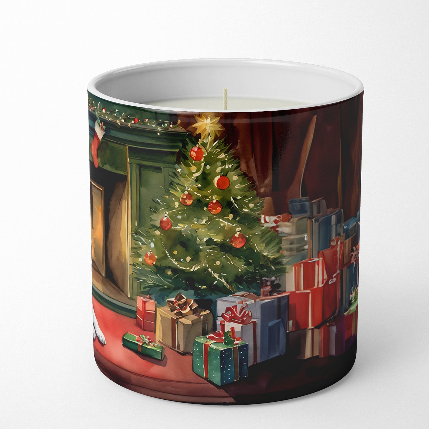Beagle Cozy Christmas Decorative Soy Candle
