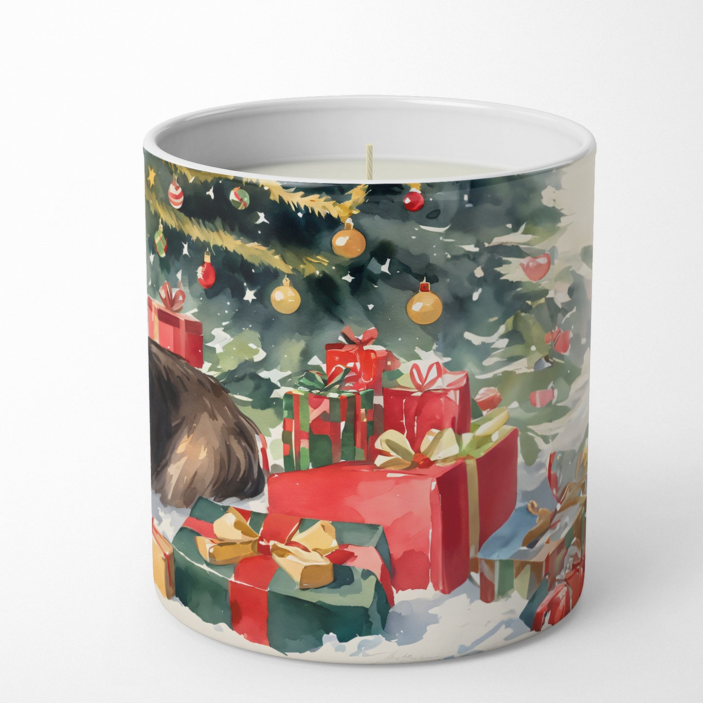 Belgian Tervuren Cozy Christmas Decorative Soy Candle