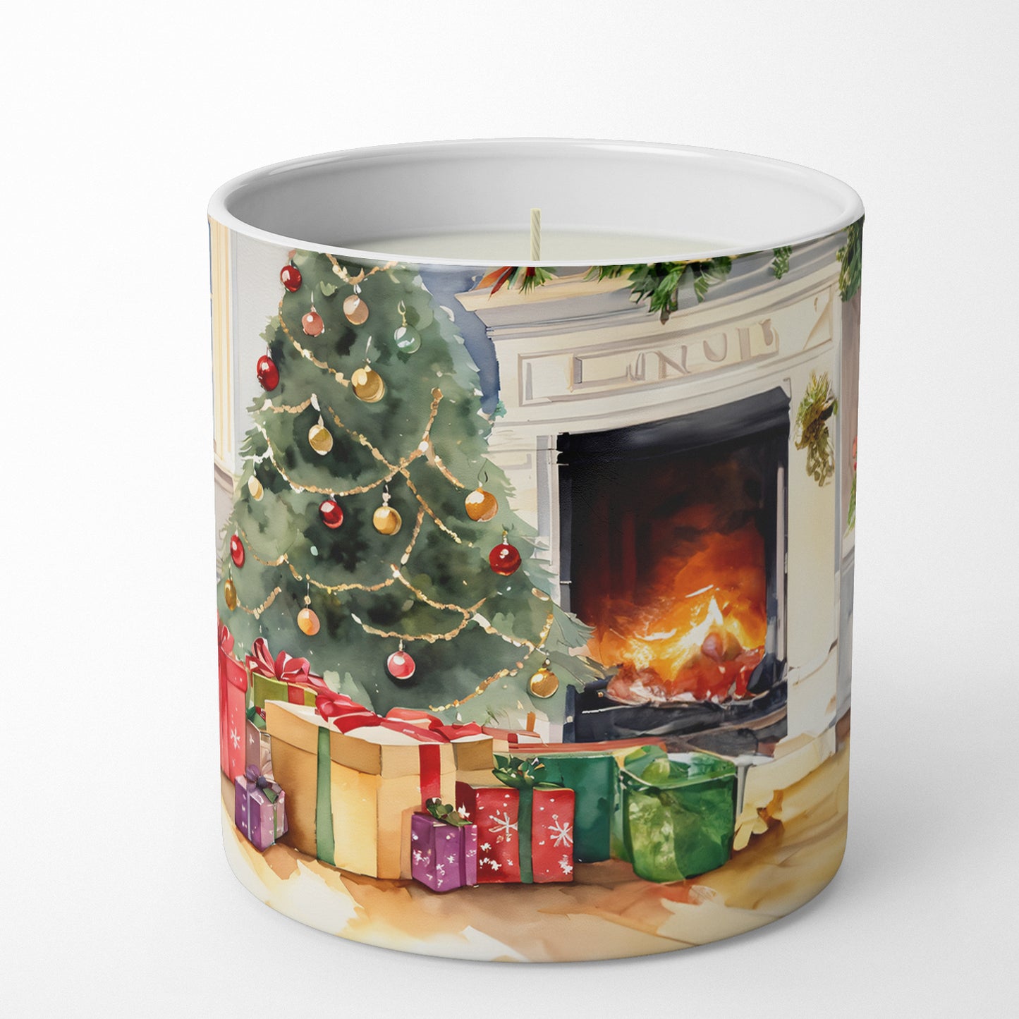 Brussels Griffon Cozy Christmas Decorative Soy Candle