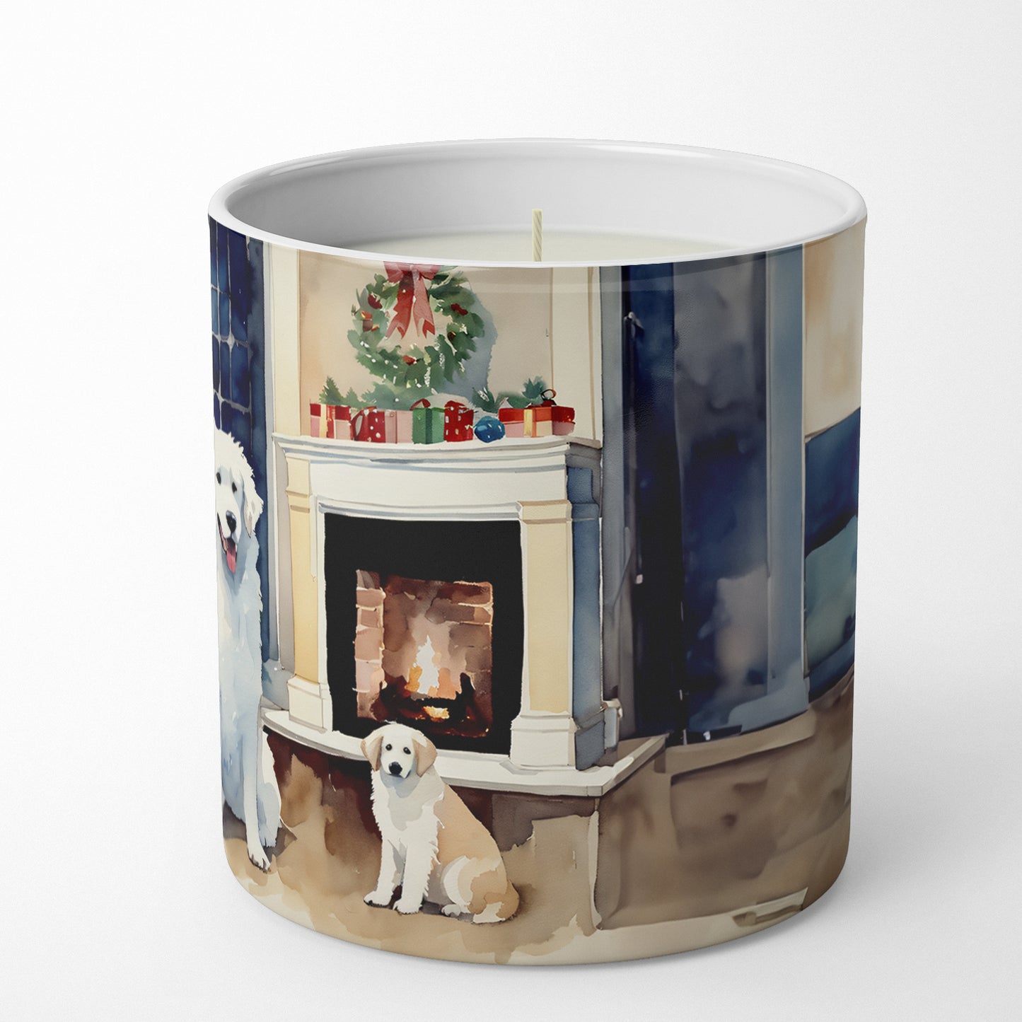 Kuvasz Cozy Christmas Decorative Soy Candle