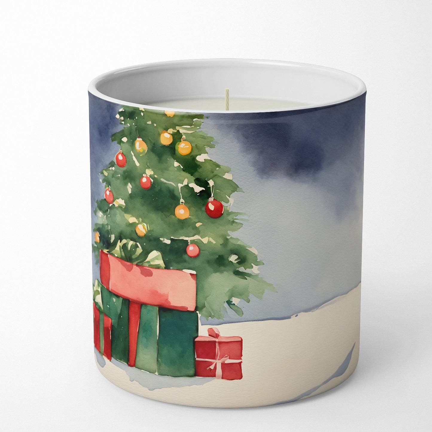 Miniature Pinscher Cozy Christmas Decorative Soy Candle