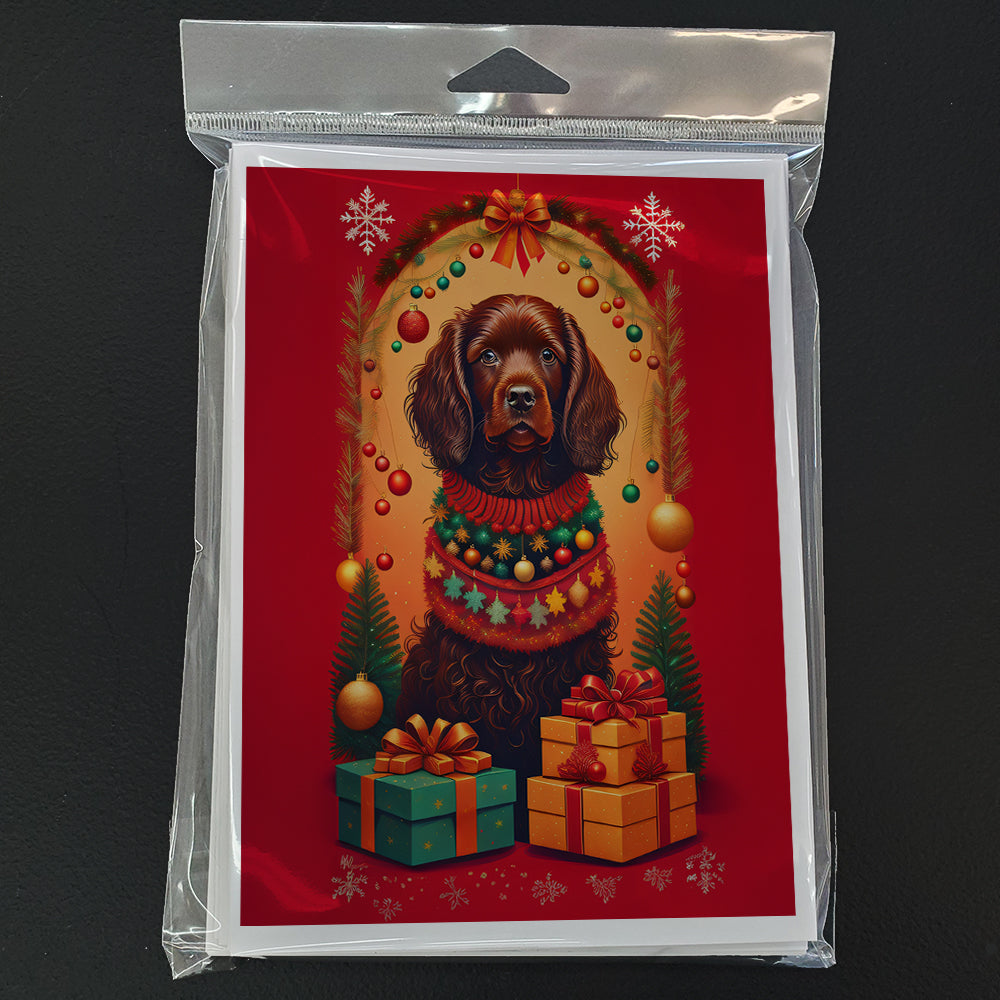 Boykin Spaniel Holiday Christmas Greeting Cards Pack of 8