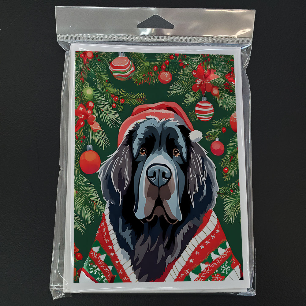 Newfoundland Christmas Greeting Cards Pack of 8