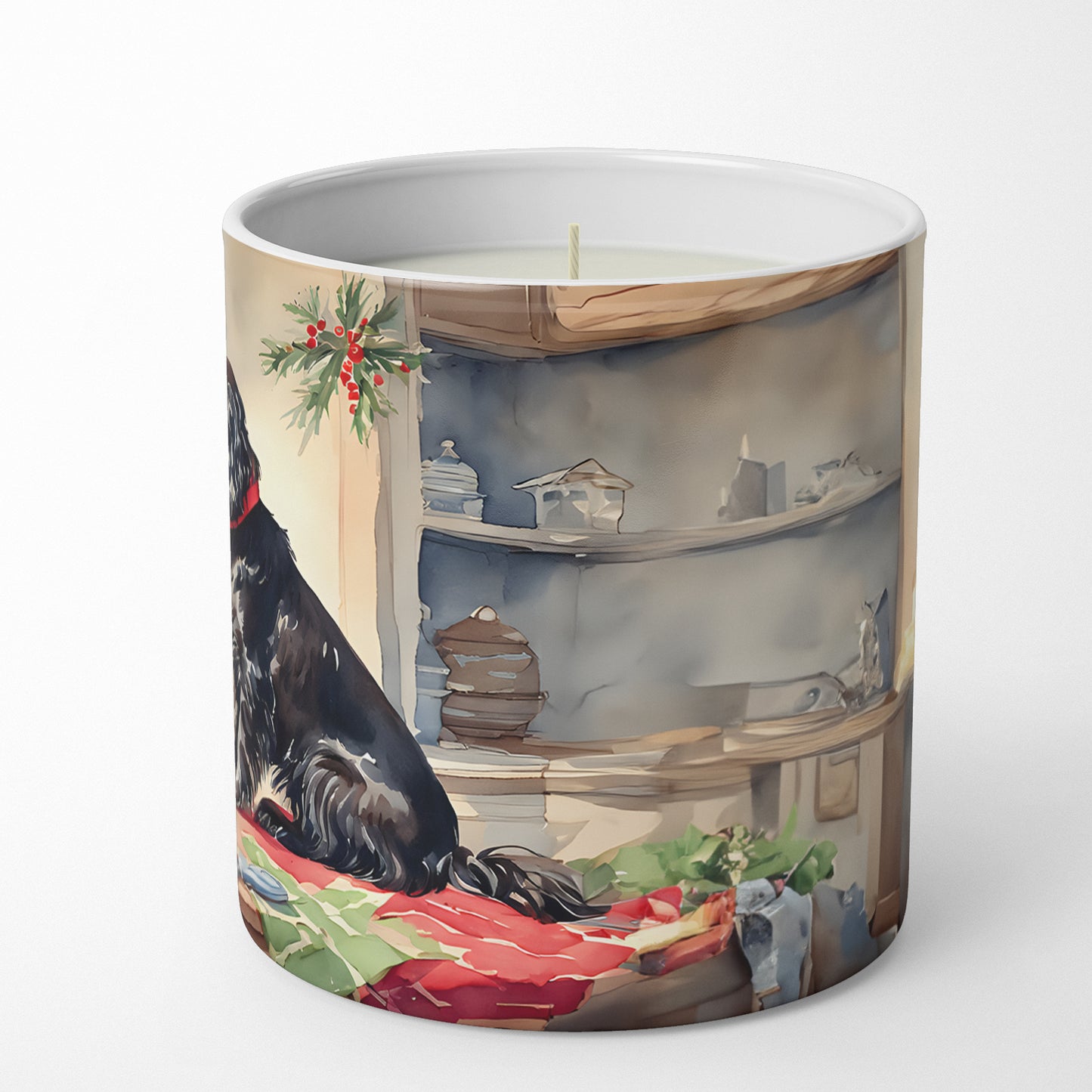 Boykin Spaniel Christmas Cookies Decorative Soy Candle