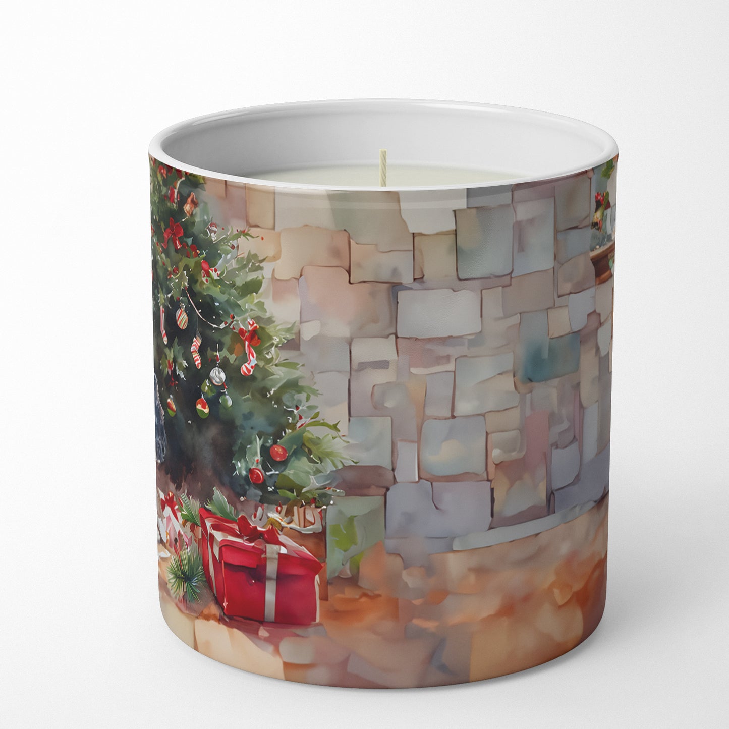 English Springer Spaniel Christmas Cookies Decorative Soy Candle