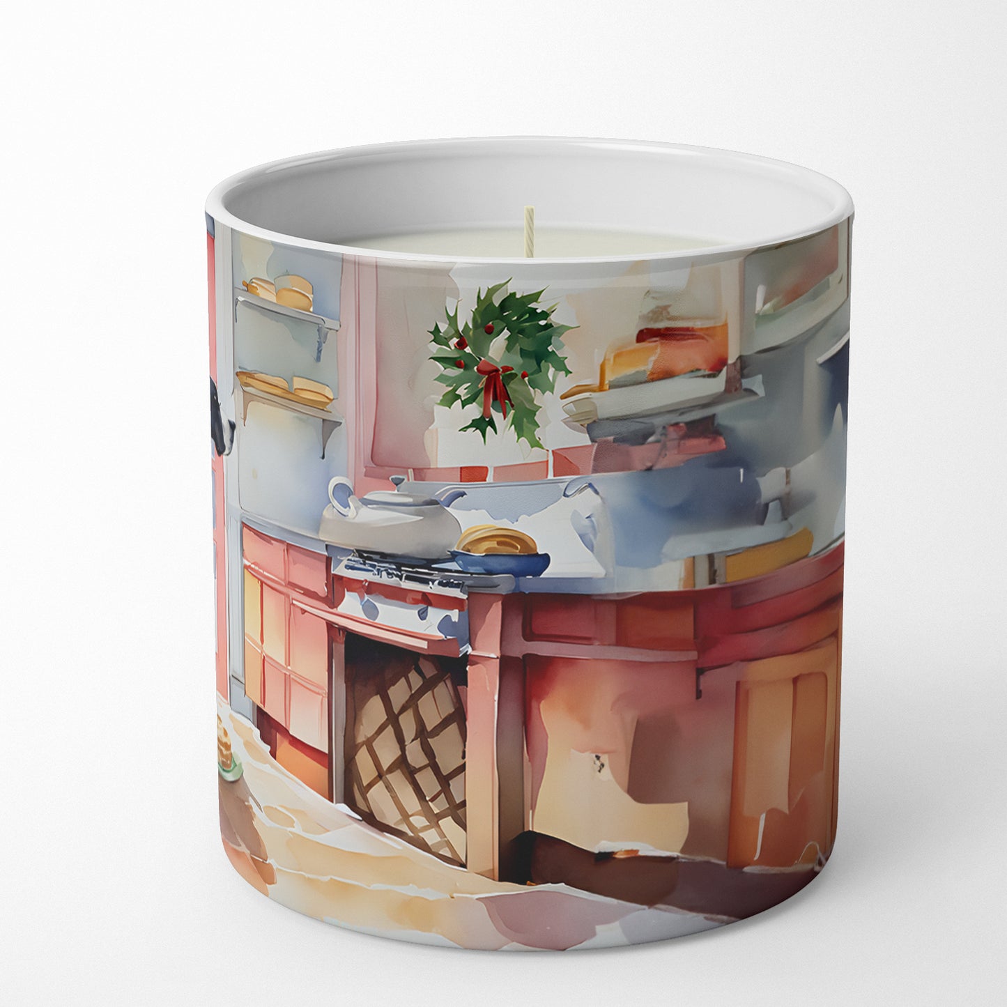 Great Dane Christmas Cookies Decorative Soy Candle