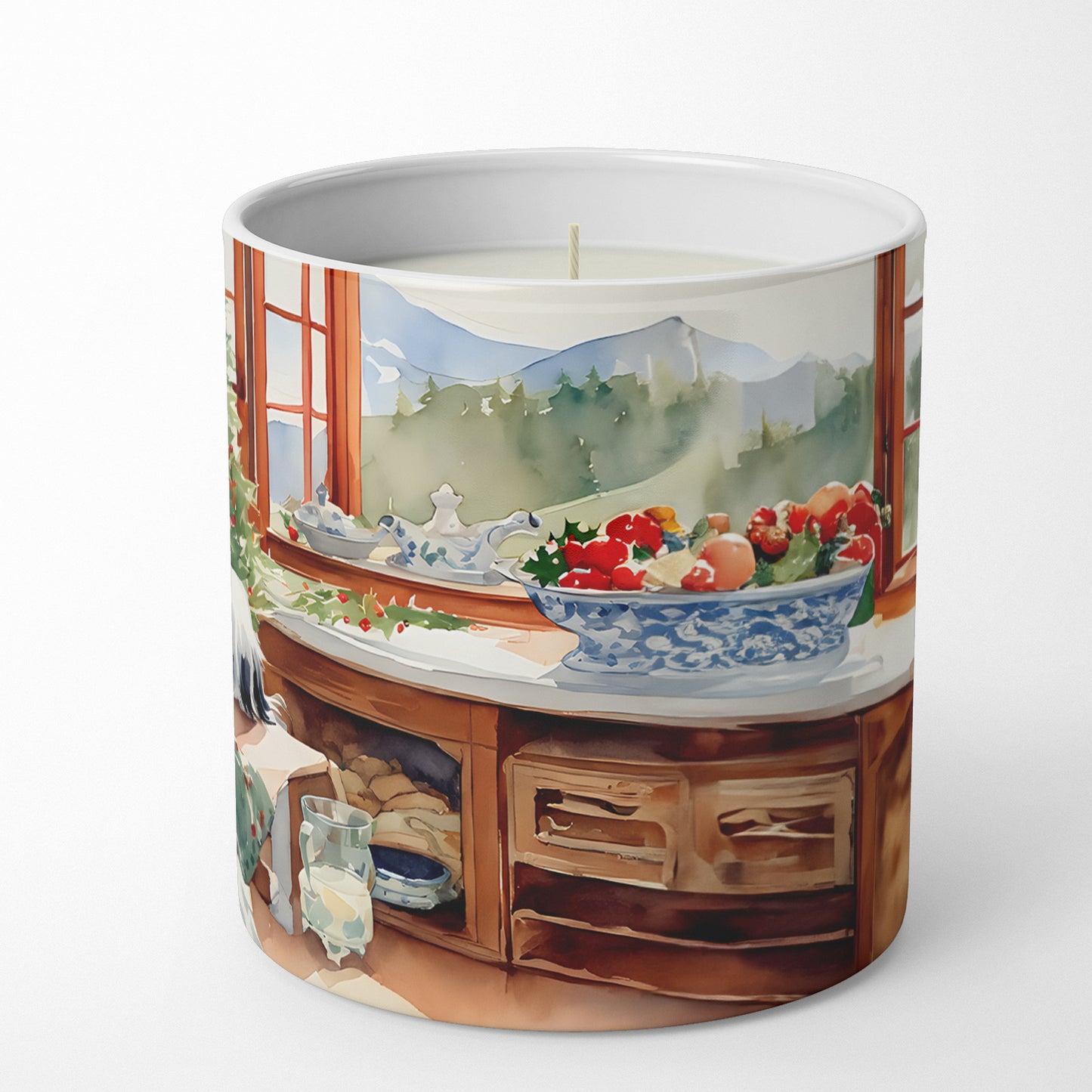 Japanese Chin Christmas Cookies Decorative Soy Candle