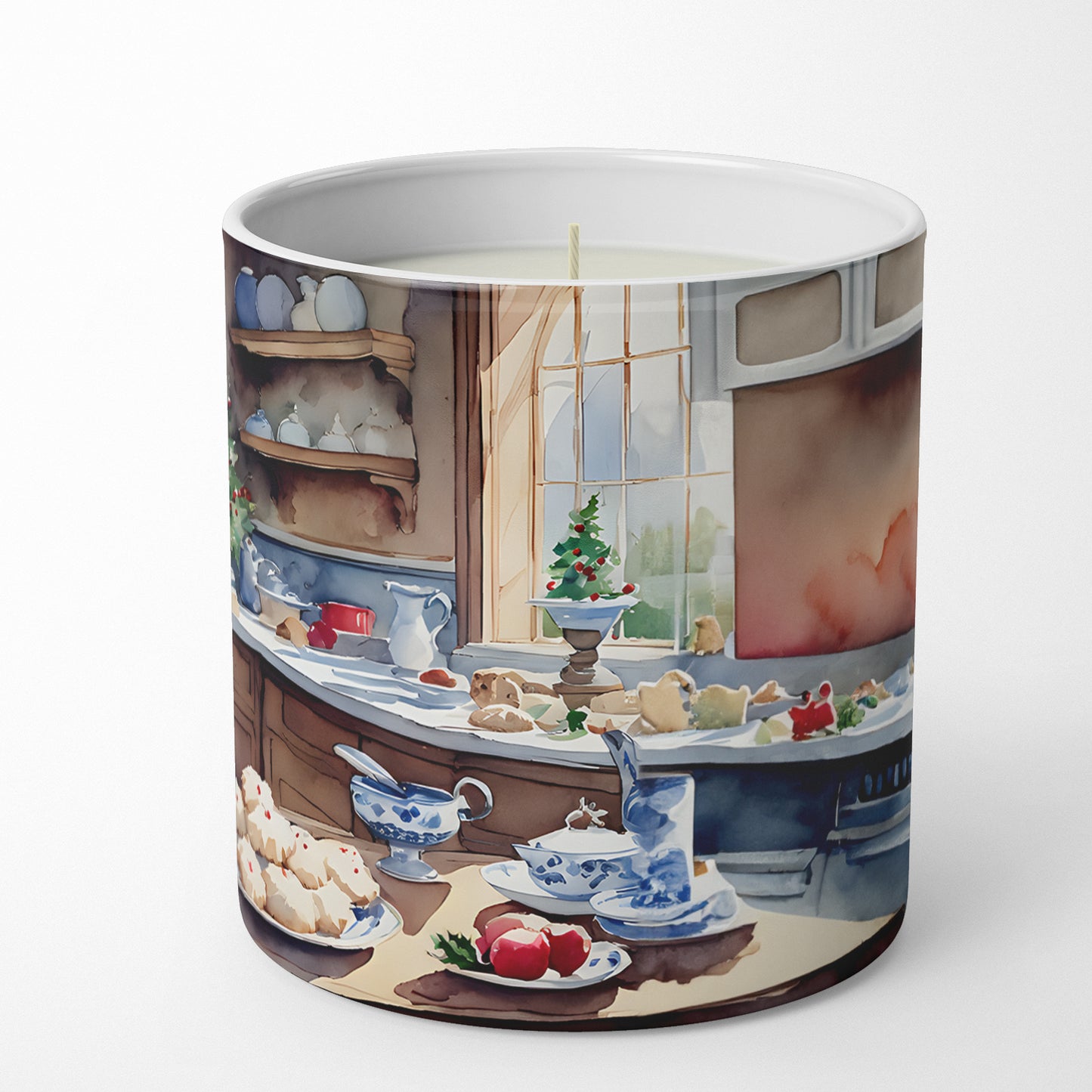 Maltese Christmas Cookies Decorative Soy Candle