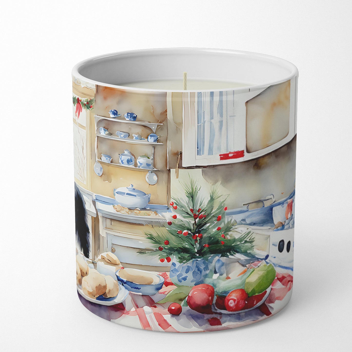 Newfoundland Christmas Cookies Decorative Soy Candle