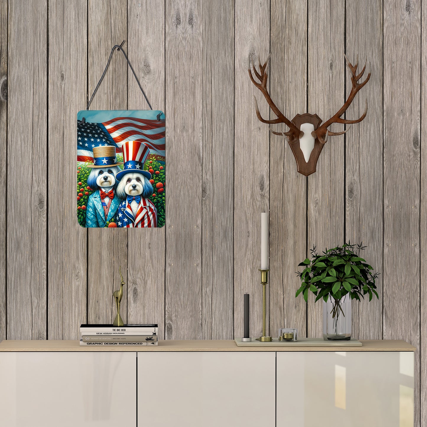 All American Havanese Wall or Door Hanging Prints