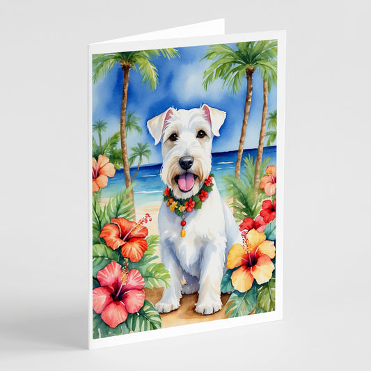 Buy this Sealyham Terrier Luau Greeting Cards Pack of 8