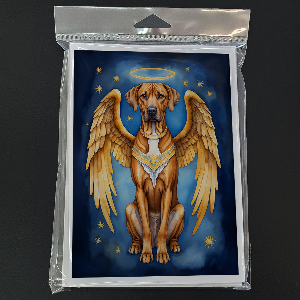 Rhodesian Ridgeback My Angel Greeting Cards Pack of 8