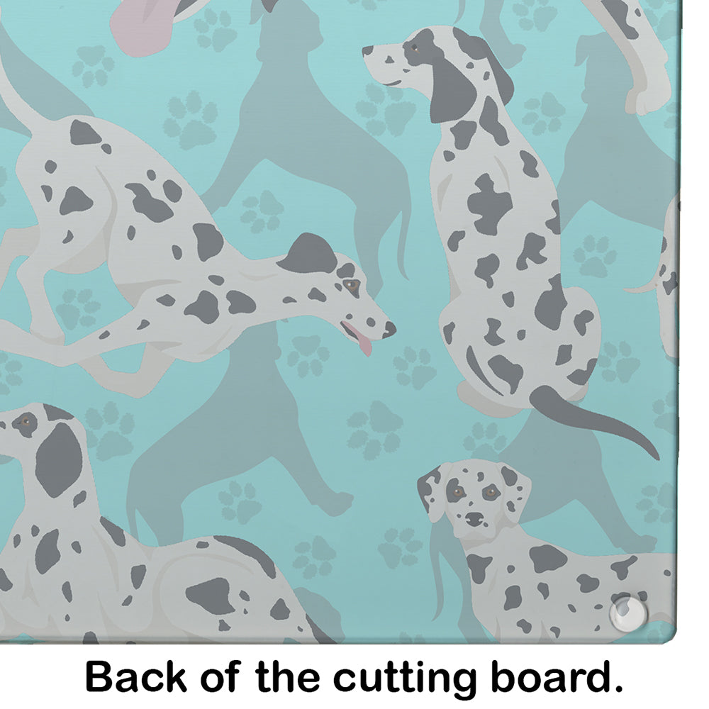 Dalmatian Glass Cutting Board Large