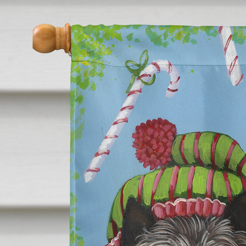 Cairn Terrier Christmas Elves Flag Canvas House Size PPP3050CHF