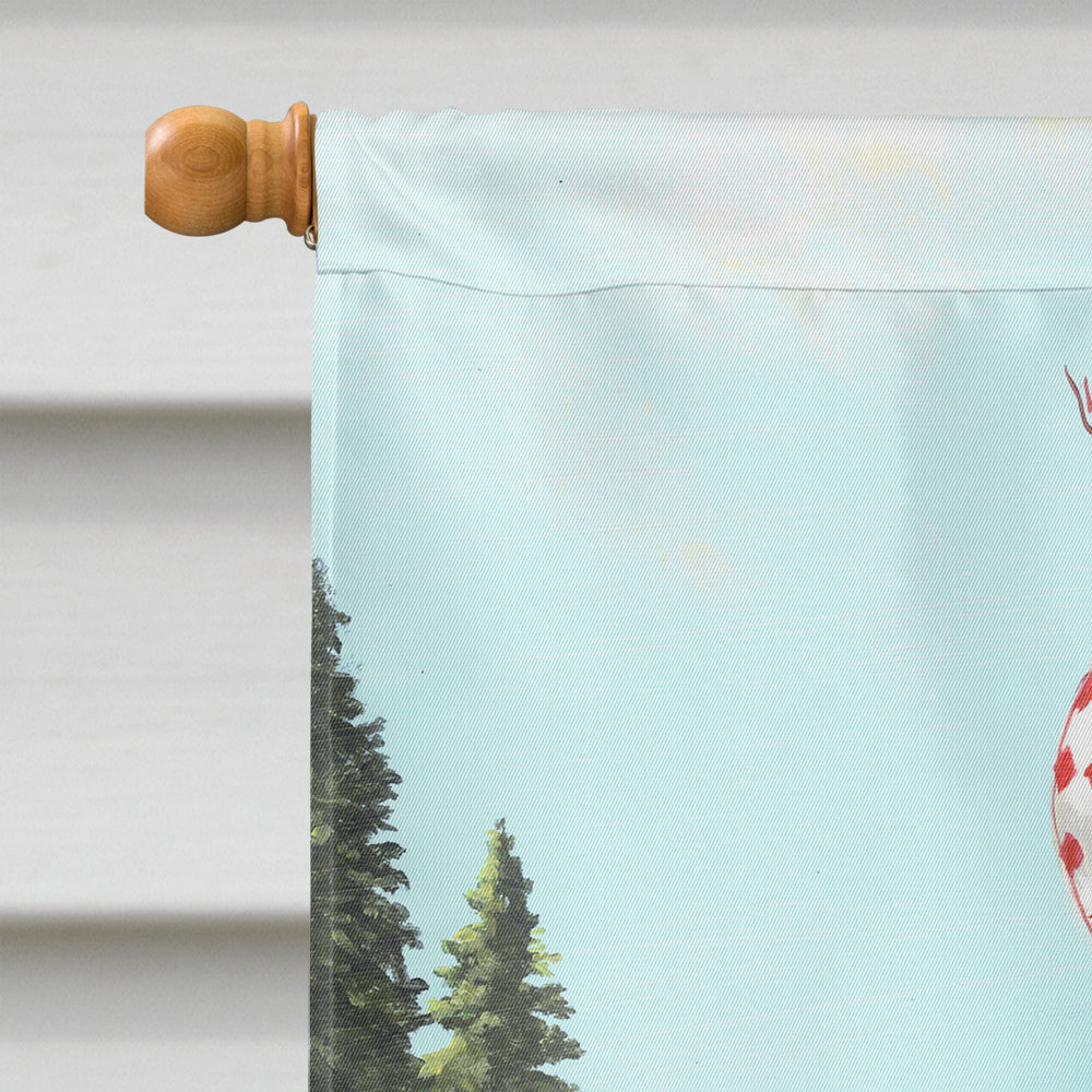 Cairn Terrier On the Move Flag Canvas House Size PPP3055CHF