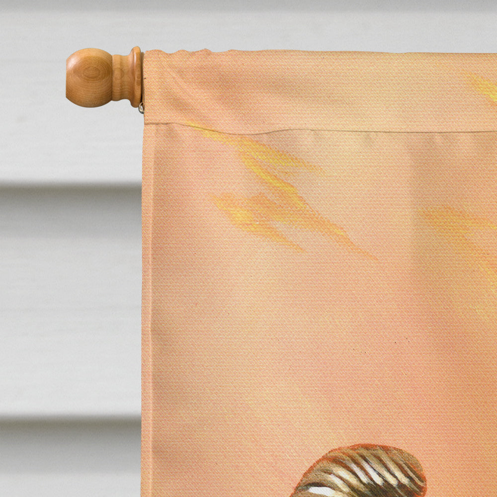 English Bulldog Autumn Flag Canvas House Size PPP3090CHF