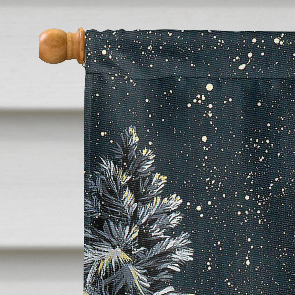 Westie Christmas Family Tree Flag Canvas House Size PPP3130CHF