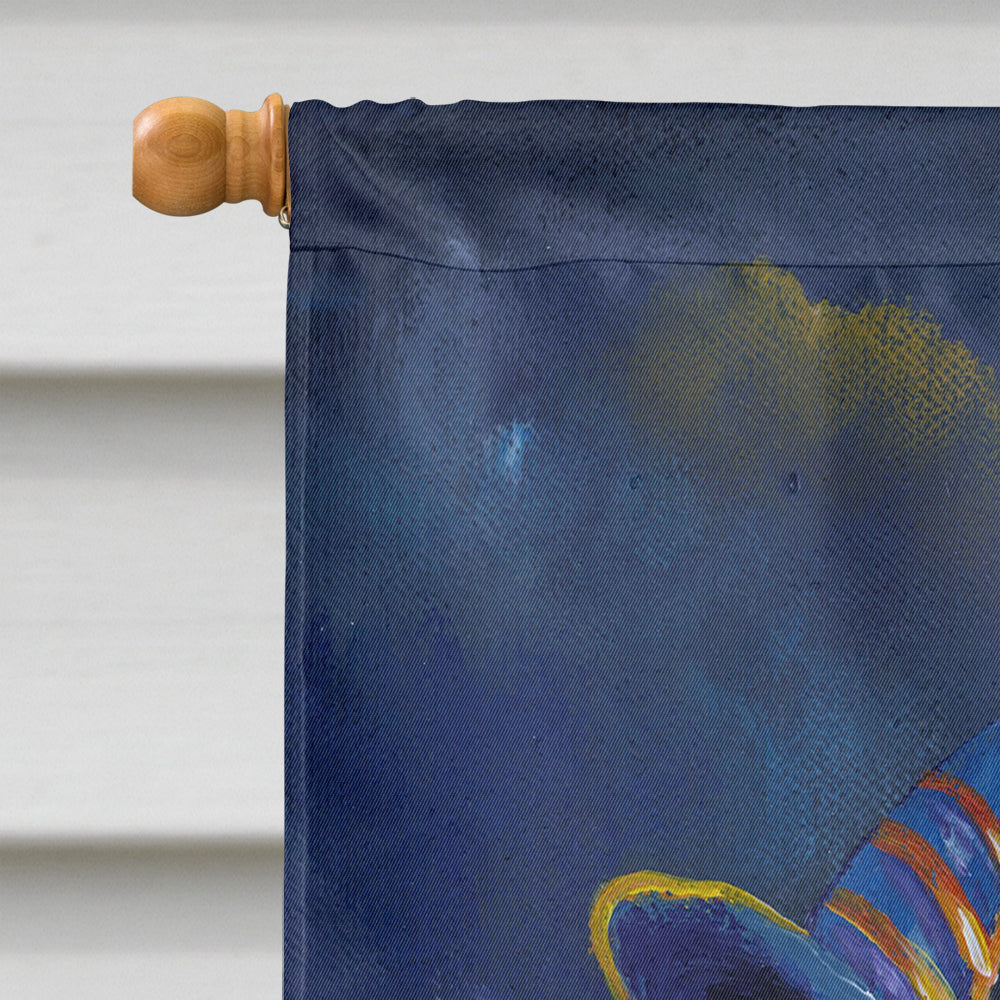 Westie Halloween Witch Flag Canvas House Size PPP3139CHF