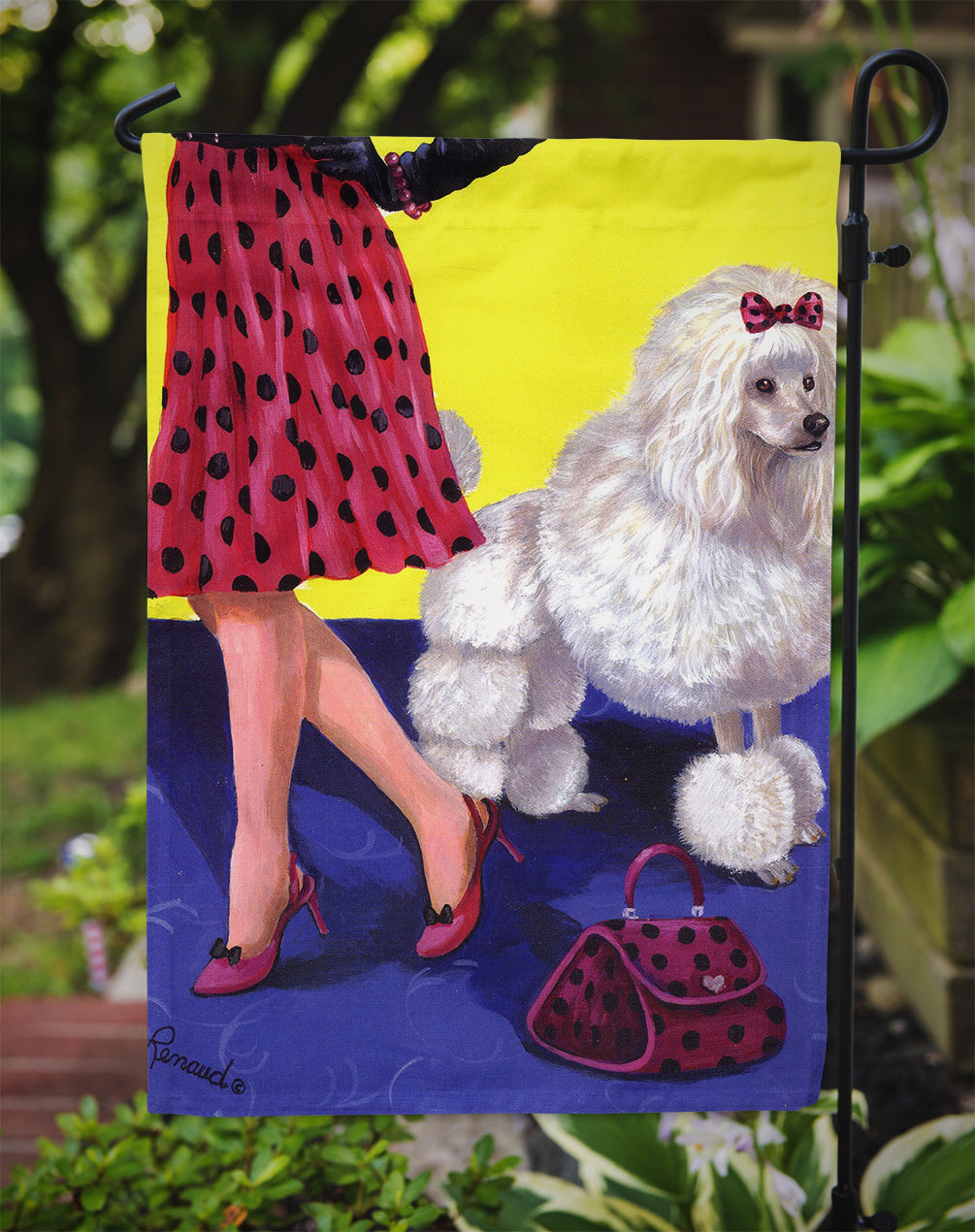 Poodle High Maintenance Flag Garden Size PPP3147GF