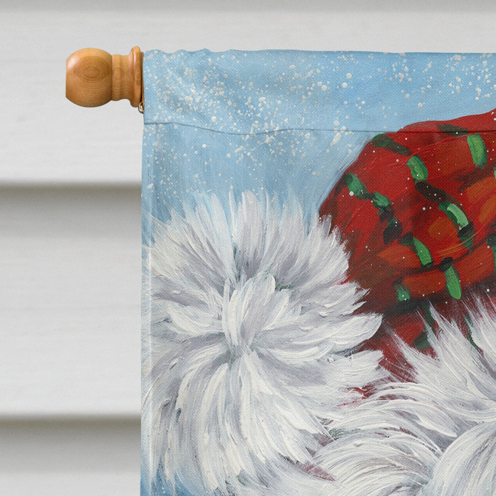 Schnauzer Christmas Pure at Heart Flag Canvas House Size PPP3163CHF