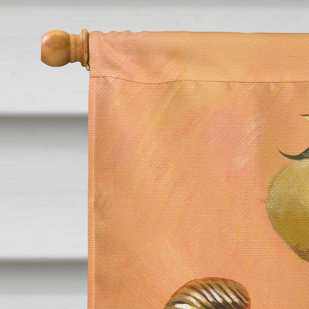 Westie Autumn Flag Canvas House Size PPP3200CHF