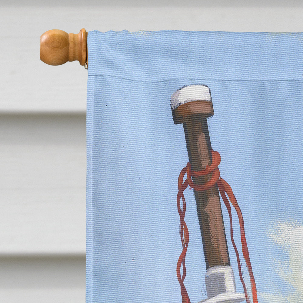 Westie Piper Flag Canvas House Size PPP3222CHF