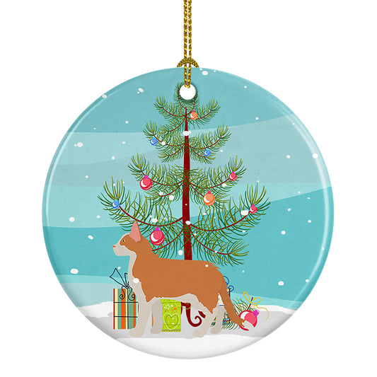 Buy this Aphrodite Giant Cat Christmas Ceramic Ornament