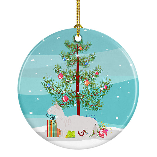 Buy this Bambino Cat Christmas Ceramic Ornament