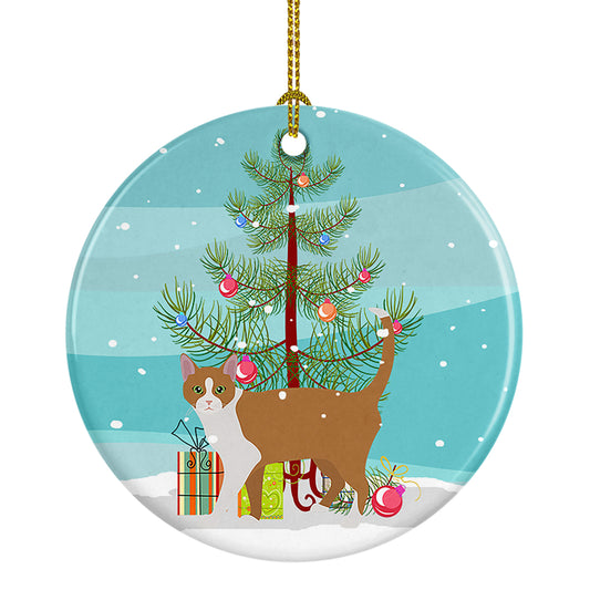Buy this Brazilian Shorthair Cat Christmas Ceramic Ornament