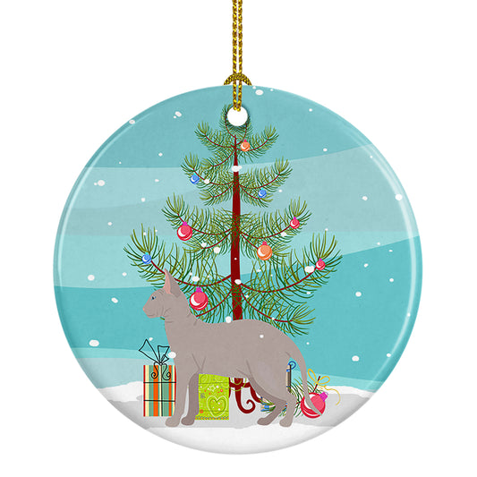 Buy this Don Sphynx Cat Christmas Ceramic Ornament