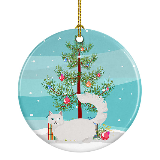 Buy this Napoleon Cat Christmas Ceramic Ornament