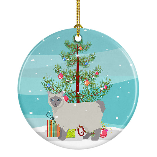 Buy this Owyhee Bob Cat Christmas Ceramic Ornament