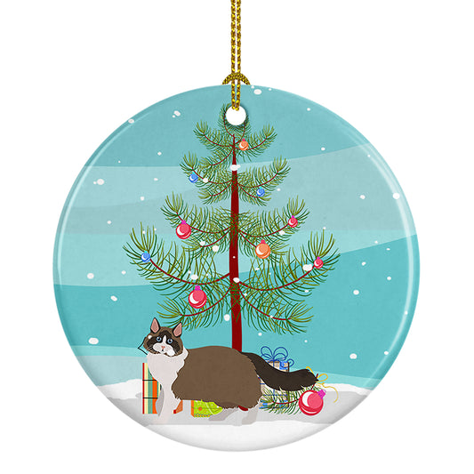 Buy this Ragdoll Cat  Christmas Ceramic Ornament