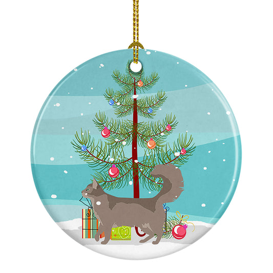Buy this Somali Cat Christmas Ceramic Ornament